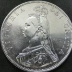 1887年 ヴィクトリア ジュビリーヘッドフローリン銀貨