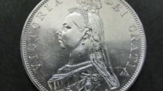 1887年 ヴィクトリア ジュビリーヘッドフローリン銀貨